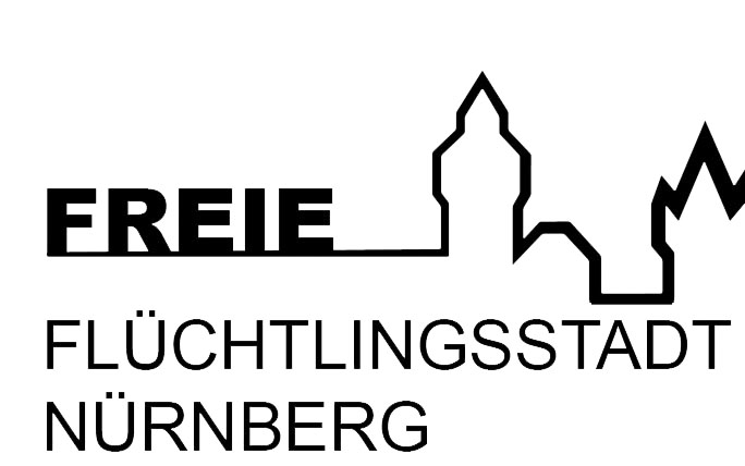 Logo der freien Flüchtlingsstadt